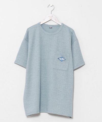 SURF＆Palms Men's Waffle T-shirt Tops by Kahiko - Ametsuchi