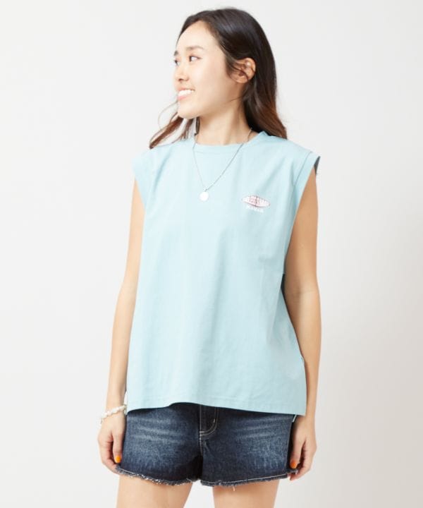 Vintage Print Quick Dry Top Tops by Kahiko - Ametsuchi