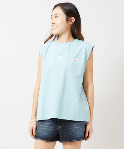 Vintage Print Quick Dry Top Tops by Kahiko - Ametsuchi