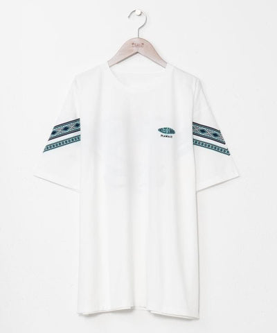 Vintage Print Quick Dry T-Shirt Tops by Kahiko - Ametsuchi