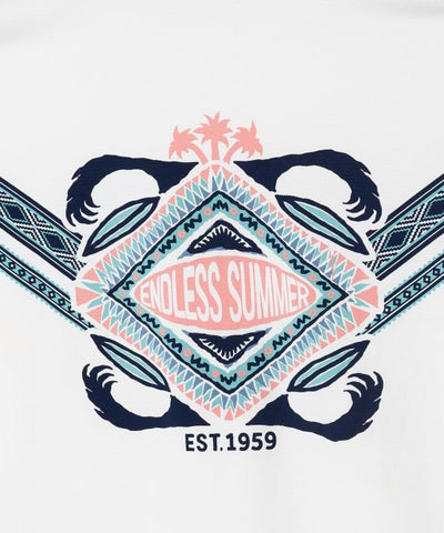 Vintage Print Quick Dry T-Shirt Tops by Kahiko - Ametsuchi