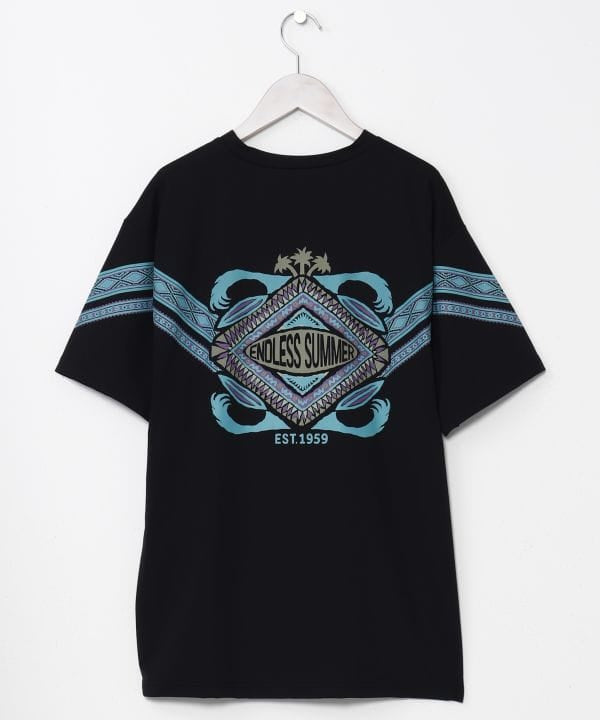 Vintage Print Quick Dry T-Shirt