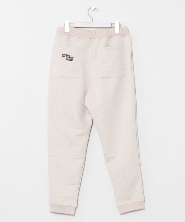 SURF＆Palms Soft Jacquard Pants for Men