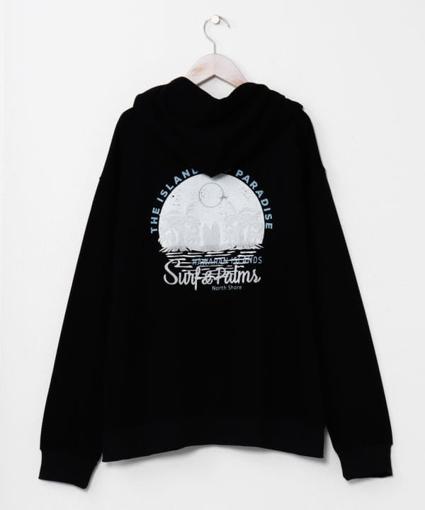 SURF＆Palms Men’s Comfort Knit Zip Up Hoodie