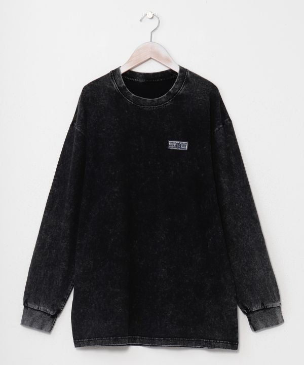 Men’s Hibiscus Embroidery Long Sleeve Tops by Kahiko - Ametsuchi