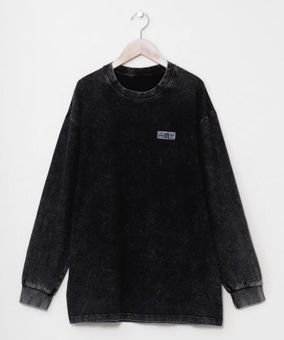 Men’s Hibiscus Embroidery Long Sleeve Tops by Kahiko - Ametsuchi