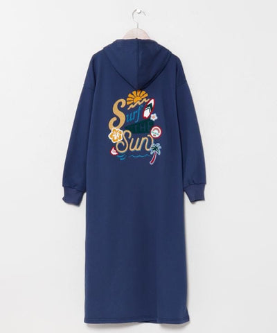 Chenille Hoodie Dress