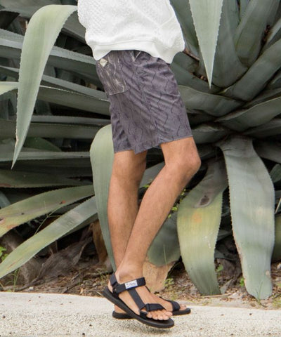 SURF＆Palms Corduroy Patchwork Casual Shorts Pants & Shorts by Kahiko - Ametsuchi