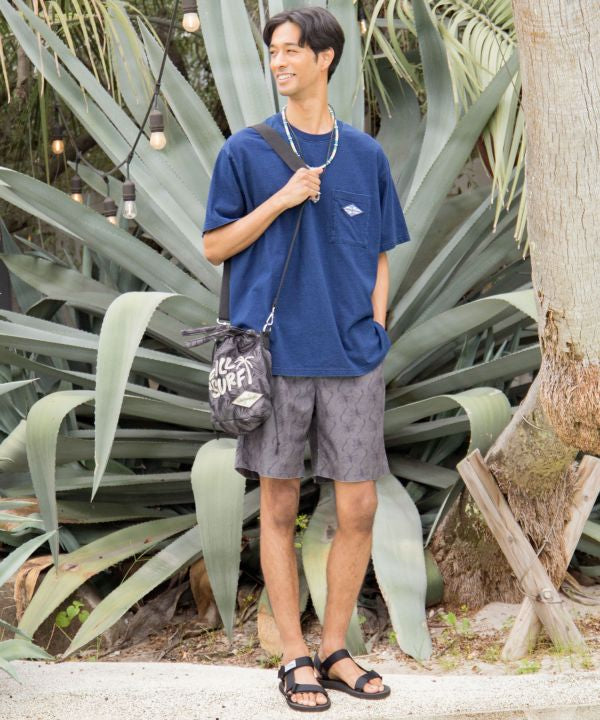 SURF＆Palms Corduroy Patchwork Casual Shorts Pants & Shorts by Kahiko - Ametsuchi