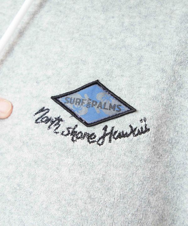 SURF＆Palms Soft Pile Hoodie