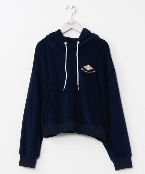 SURF＆Palms Soft Pile Hoodie