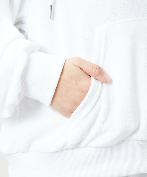 SURF＆Palms Soft Pile Zip Up Hoodie