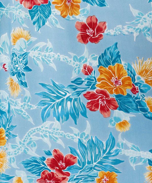 Botanical Print Flare Pants by Kahiko - Ametsuchi