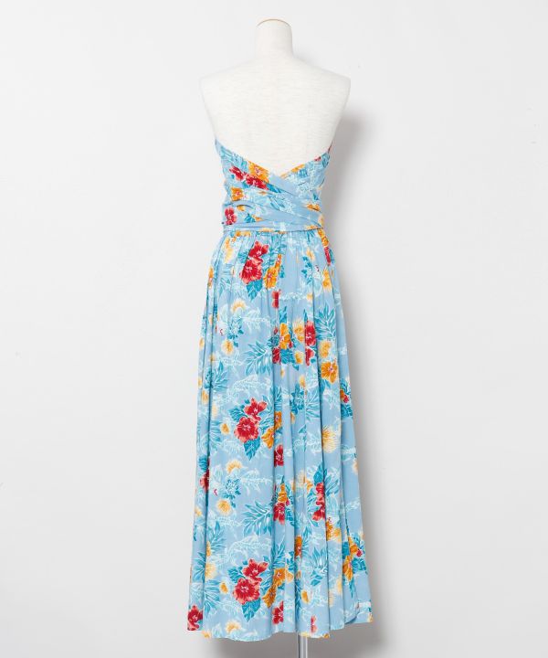 Botanical Print Multiway Sash Skirt