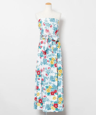 Botanical Print Multiway Sash Skirt