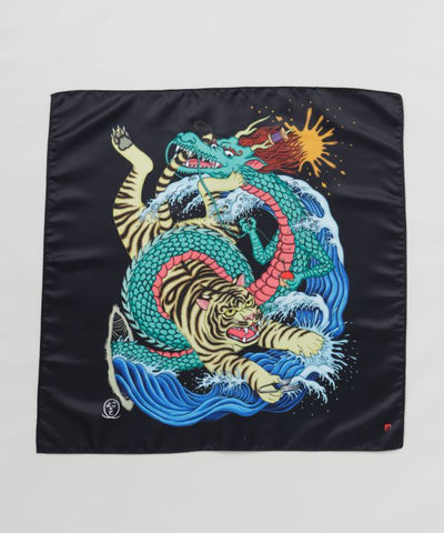 Kaya x Suzuki Hyottoko Water Repellent Furoshiki by Kaya - Ametsuchi