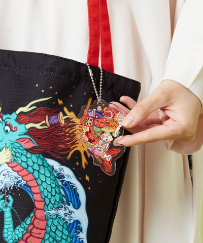 Kaya x Suzuki Hyottoko Keychain