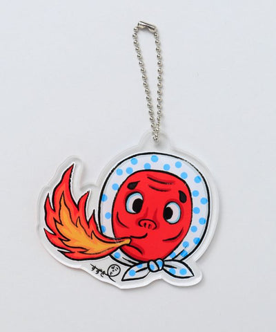 Kaya x Suzuki Hyottoko Keychain