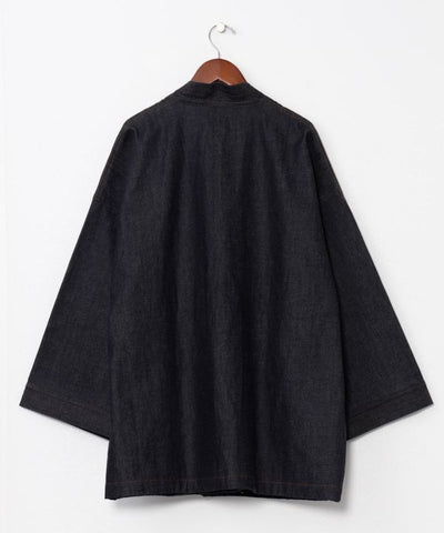 IJOU - Okayama Denim Noragi Work Jacket Cardigans & Outerwear by Kaya - Ametsuchi