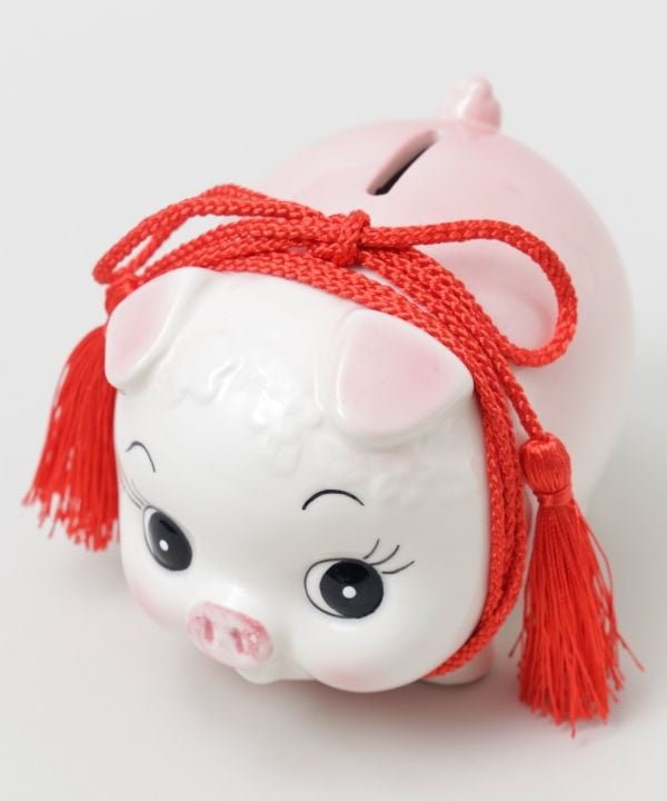 Seto Ware Buta-Chan Piggy Bank - M