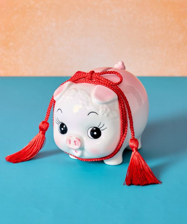 Seto Ware Buta-Chan Piggy Bank - M