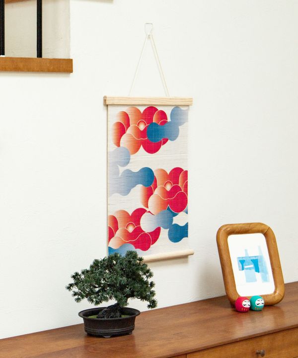 KASUMI HANA - Japanese Floral Wall Art by Kaya - Ametsuchi