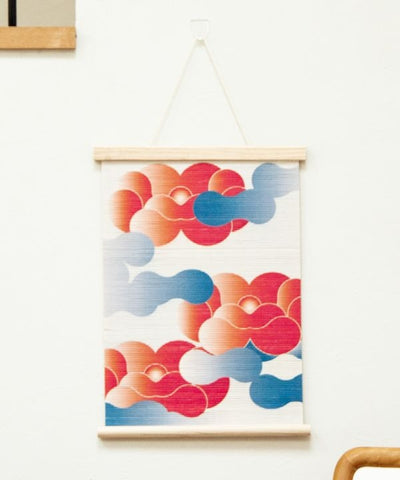KASUMI HANA - Japanese Floral Wall Art by Kaya - Ametsuchi