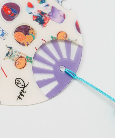 Kaya x Suzuki Hyottoko Acrylic Uchiwa by Kaya - Ametsuchi