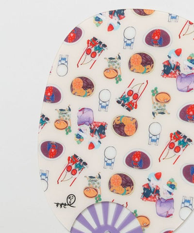 Kaya x Suzuki Hyottoko Acrylic Uchiwa by Kaya - Ametsuchi