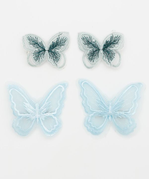 Dekoratives Schmetterlings-Haaraccessoire-Set