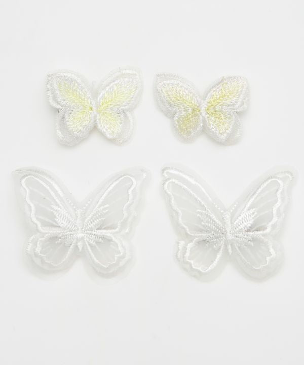 Dekoratives Schmetterlings-Haaraccessoire-Set