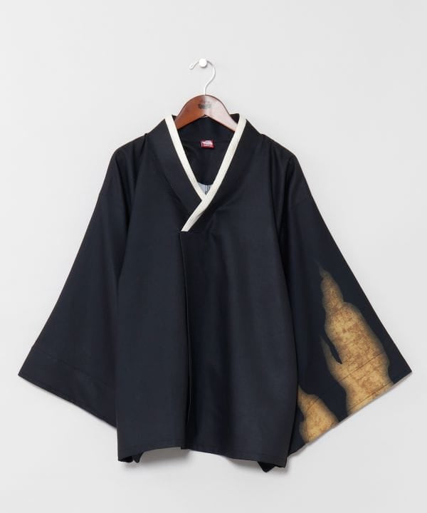 KAKUJU Kimono Like Top Tops by Kaya - Ametsuchi