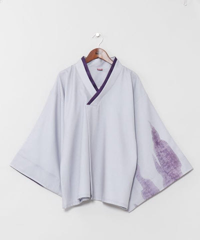 KAKUJU Kimono Like Top Tops by Kaya - Ametsuchi