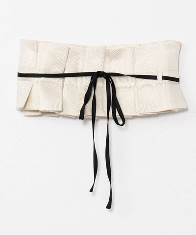 KAKUJU Skirt with Obi Belt Skirts by Kaya - Ametsuchi