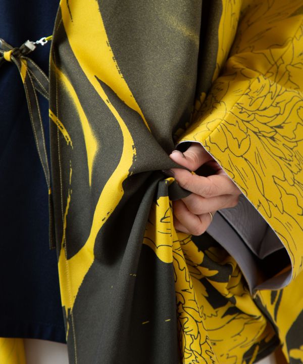 HANAZUMI - Long Haori Cardigan Cardigans & Outerwear by Kaya - Ametsuchi