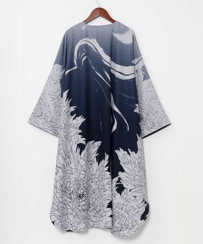 HANAZUMI - Long Haori Cardigan Cardigans & Outerwear by Kaya - Ametsuchi