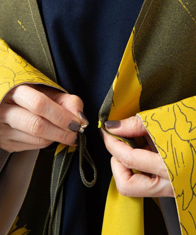 HANAZUMI - Long Haori Cardigan Cardigans & Outerwear by Kaya - Ametsuchi