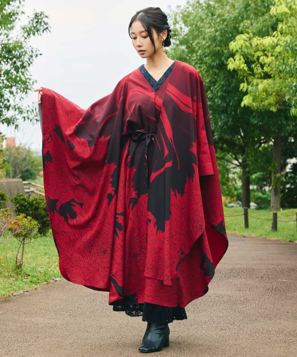 HANAZUMI - Long Haori Cardigan Cardigans & Outerwear by Kaya - Ametsuchi