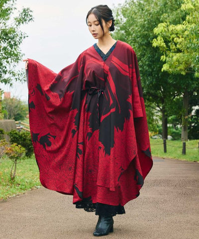 HANAZUMI - Long Haori Cardigan Cardigans & Outerwear by Kaya - Ametsuchi