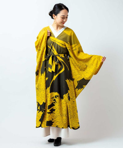 HANAZUMI - Kimino Like Dress Dresses by Kaya - Ametsuchi