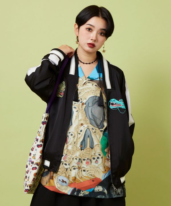 Kaya x Suzuki Hyottoko Reversible Jacket - M