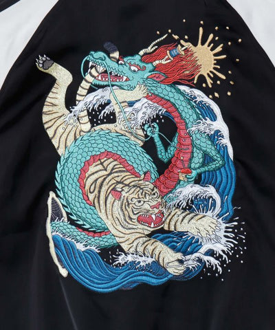 Kaya x Suzuki Hyottoko Reversible Jacket - L Cardigans & Outerwear by Kaya - Ametsuchi