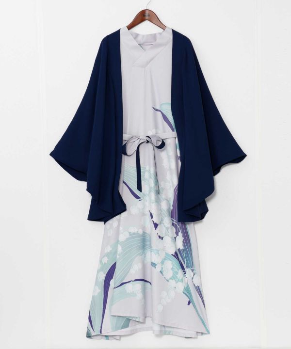 Lily of Valley Haori and Dress Set Dresses by Kaya - Ametsuchi