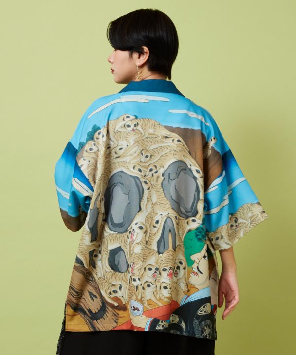 Kaya x Suzuki Hyottoko Shirt Tops by Kaya - Ametsuchi