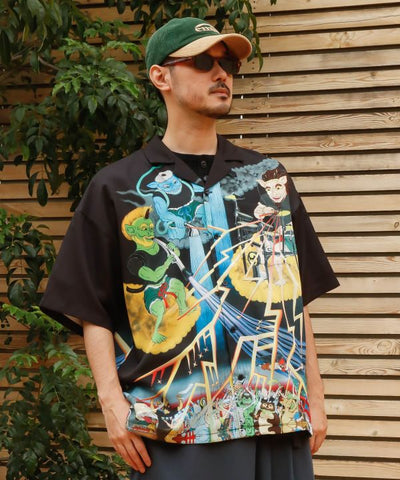 Kaya x Suzuki Hyottoko Shirt Tops by Kaya - Ametsuchi