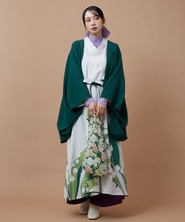 KATAUTSUSHI - Sheer Floral Inner Top