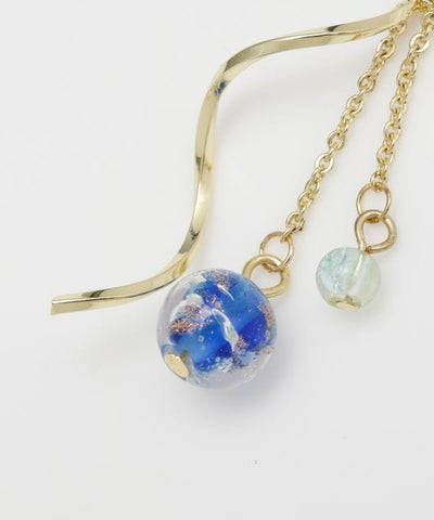 HOTARU Luminous Bead Clip Earrings