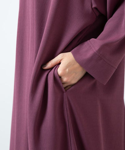 Kimono Inspired Lace Floral Hakkake Dress Dresses by Kaya - Ametsuchi