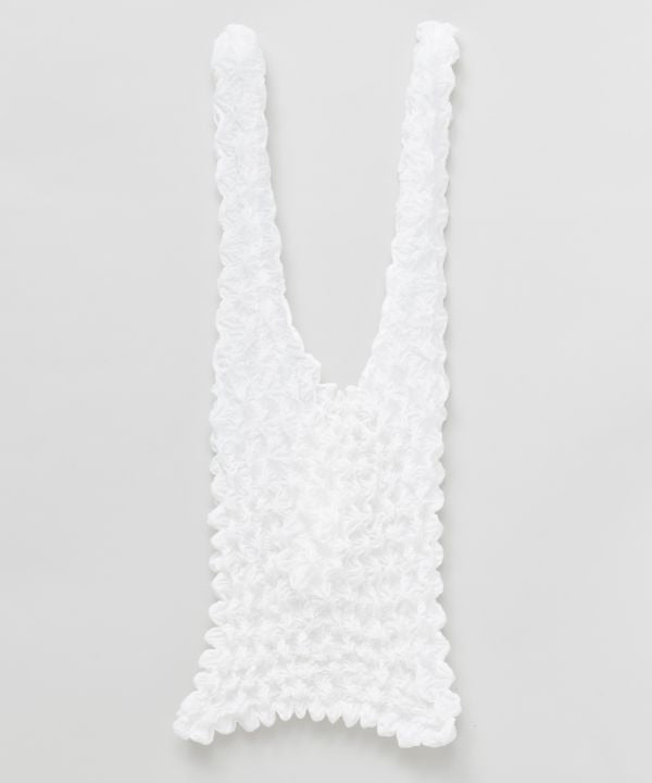 Shibori Texture Expandable Eco Bag