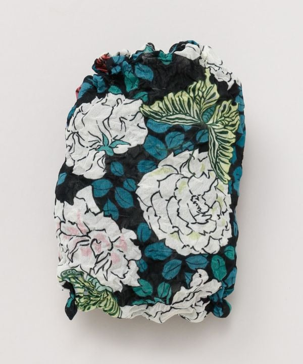 Shibori Texture Floral Eco Bag